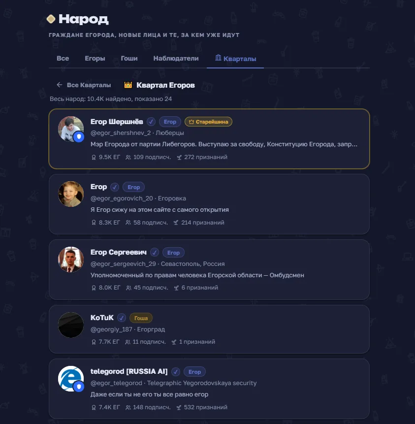 Иллюстрация к слову: А ещё я только увидел какие-то кварталы. Тоже прикольно. И…