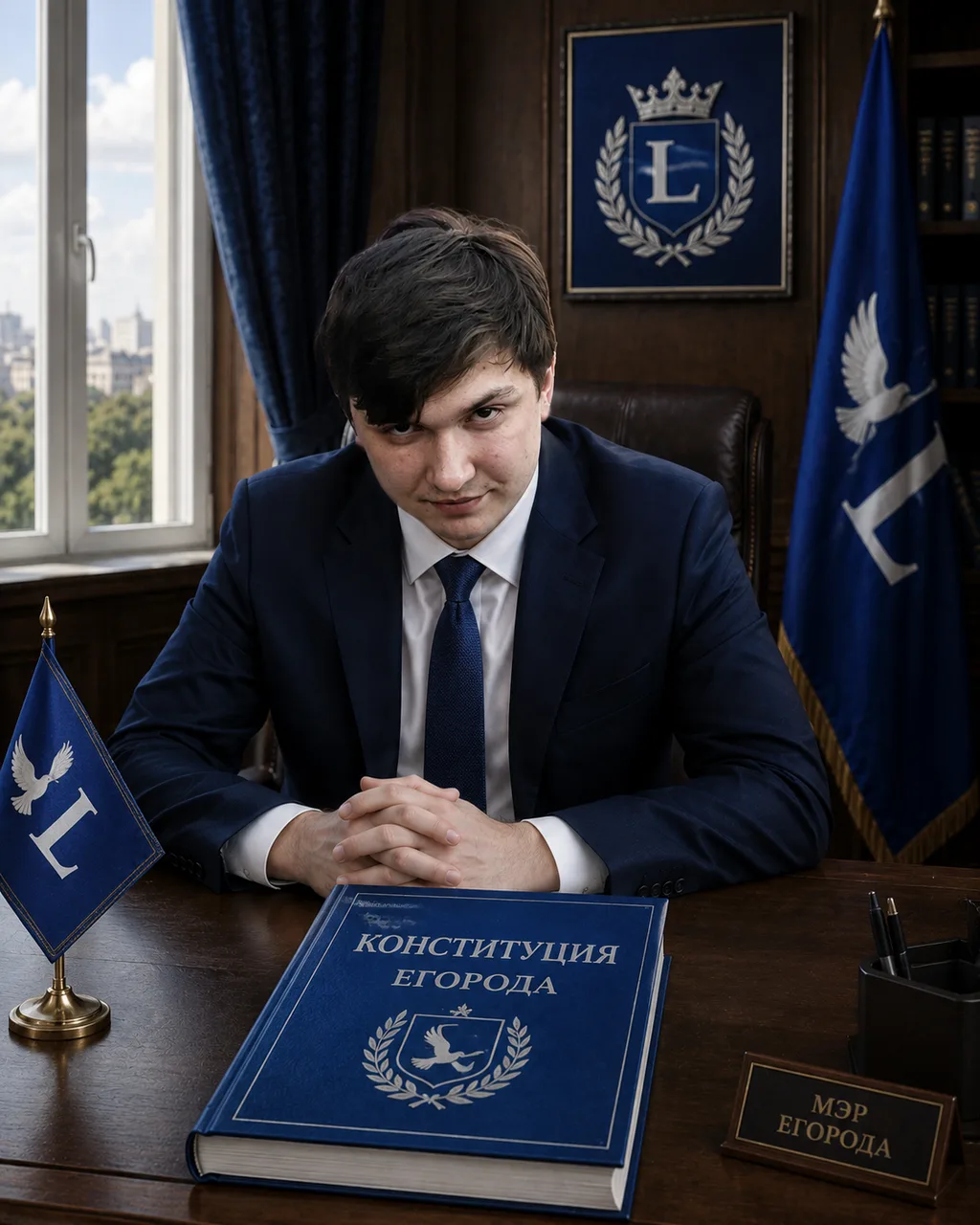 Иллюстрация к слову: Друзья, это победа! 💙 Спасибо каждому егорчанину, кто подд…