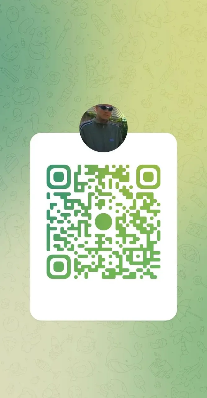 Иллюстрация к слову: Всем привет вот мой Тг (жалко QR-кодом а не ссылкой, не наш…