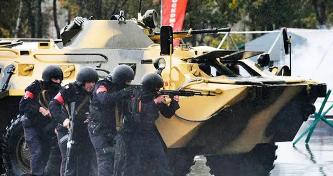 Иллюстрация к слову: Для НСЕ была передана крупная партия БТР-80. Если и выхотит…