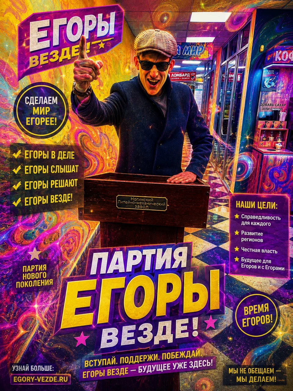 Иллюстрация к слову: Вступаем?
