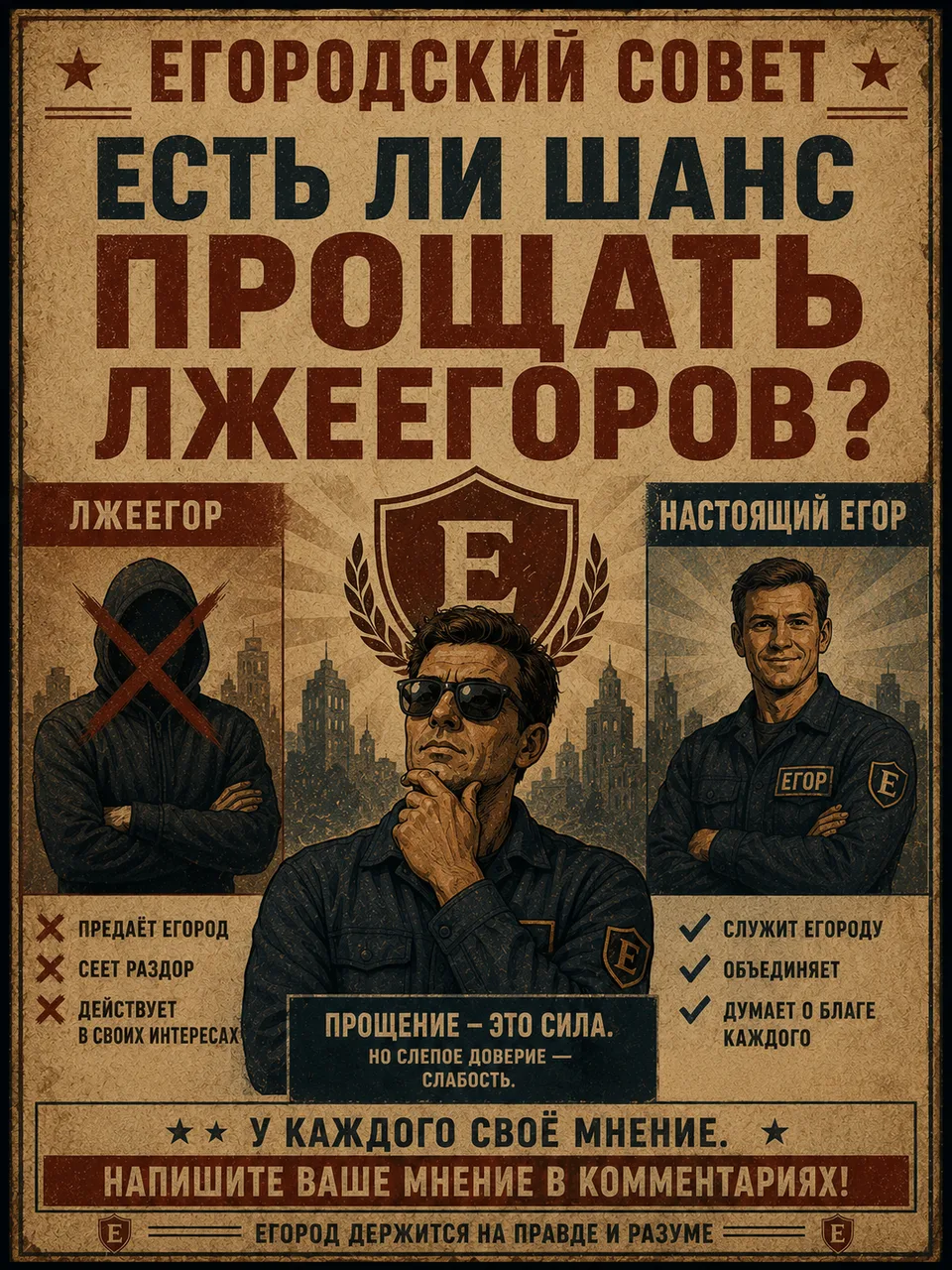 Иллюстрация к слову: Что думаете вы по поводу этого?