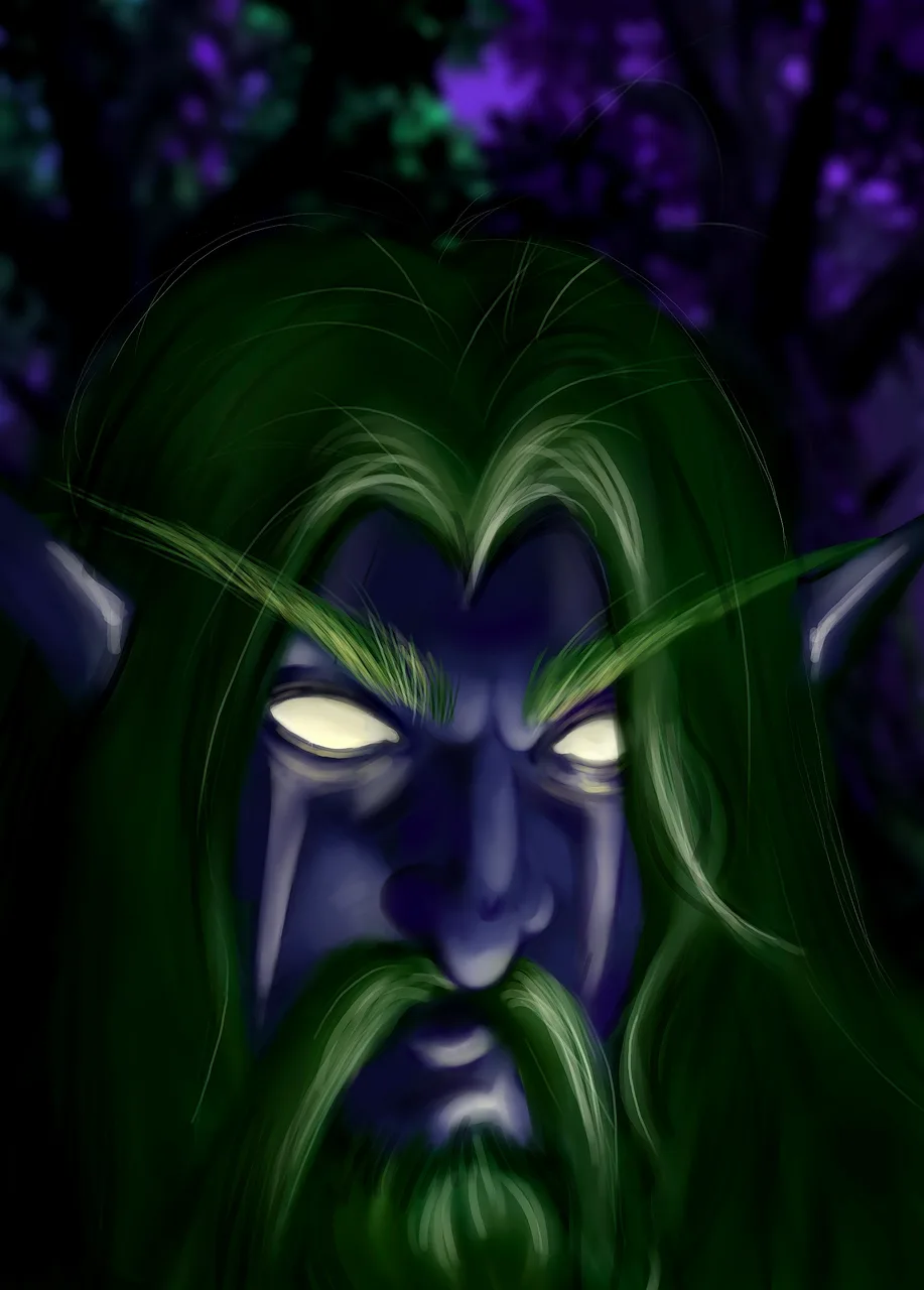 Иллюстрация к слову: Поскольку я очень люблю World of Warcraft, я не сдержался и…