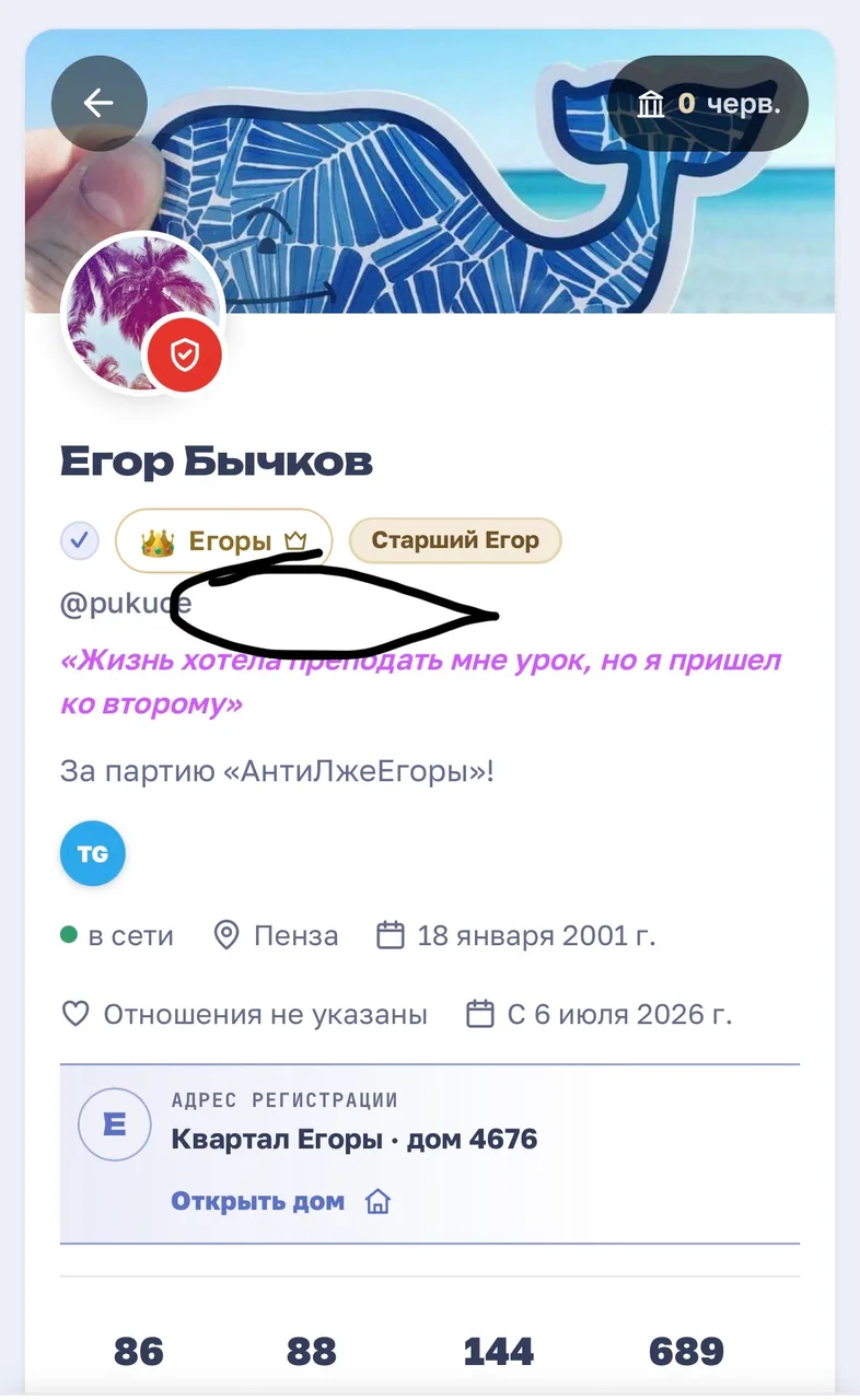 Иллюстрация к слову: Ну и че у меня тут нету ни одного отличительного значка как…
