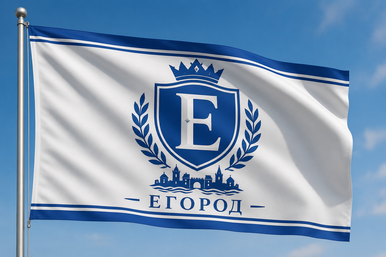 Иллюстрация к слову: Флаг товарищи ЕГОРОДА