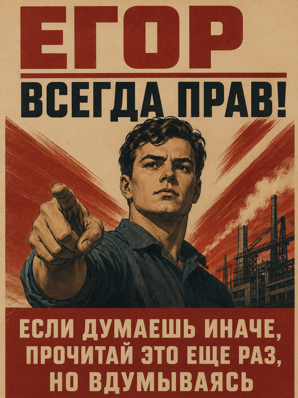 Иллюстрация к слову: Думаете иначе?