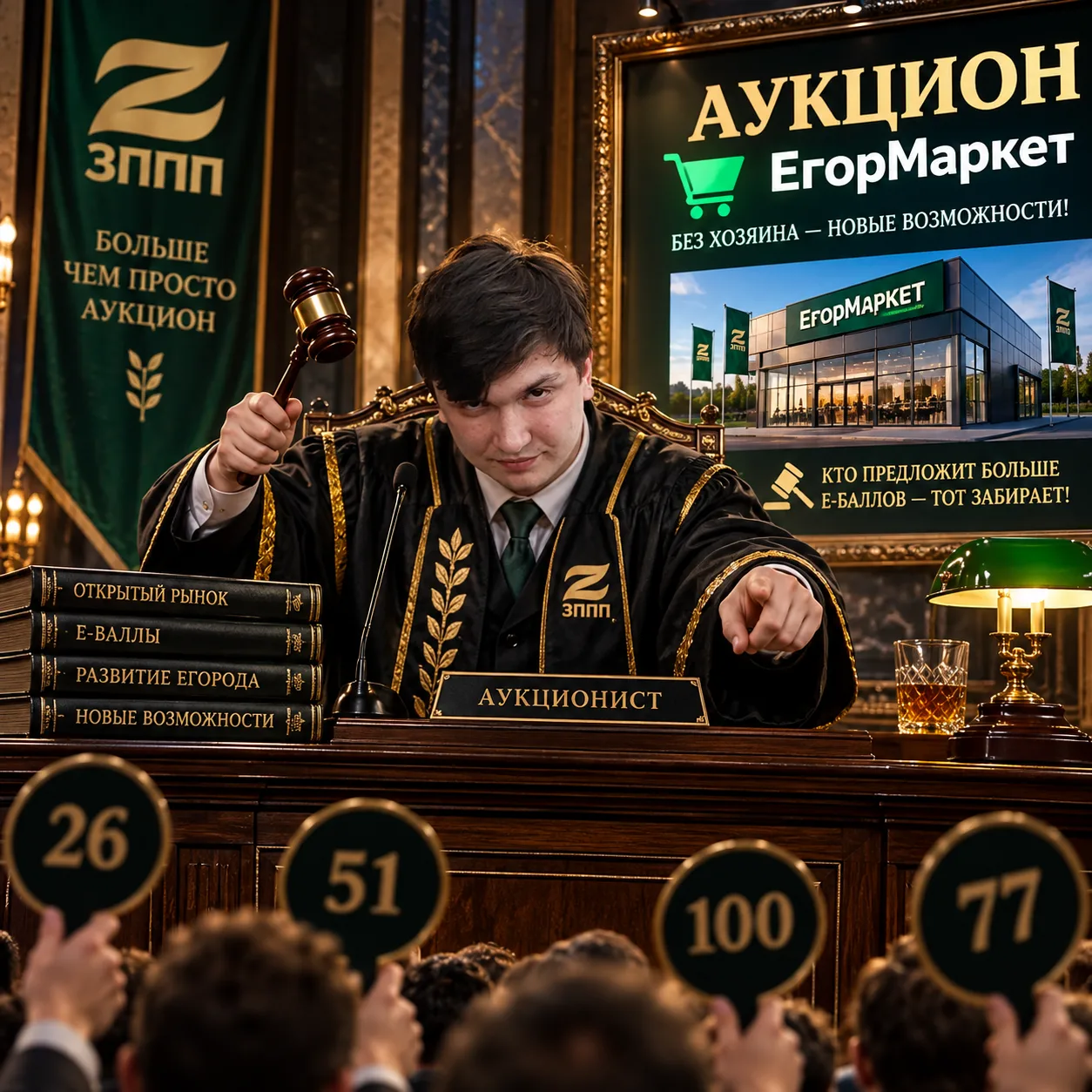 Иллюстрация к слову: Раз уж ЕгорМаркет остался без хозяина, предлагаю не оставля…
