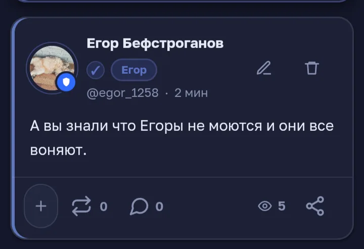 Иллюстрация к слову: Надо провести конкурс кто самый вонючий Егор.
