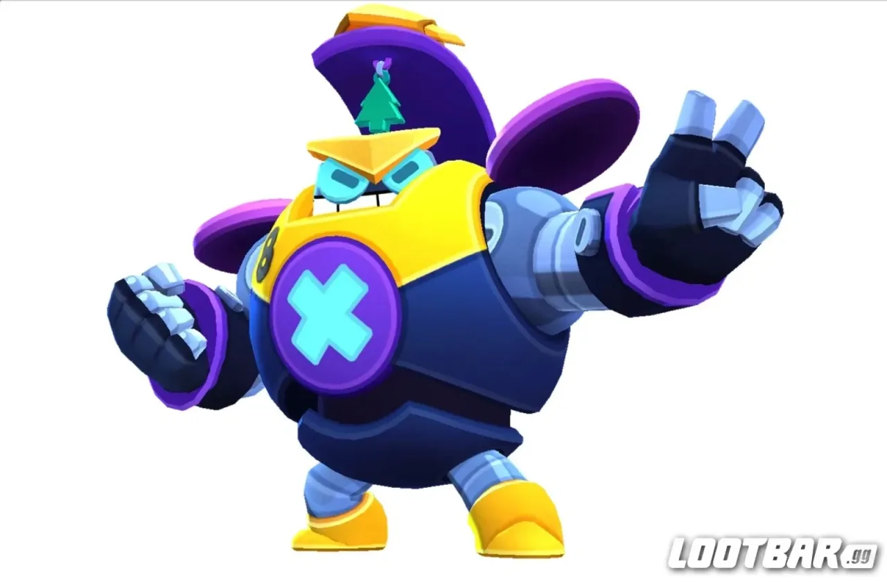 Иллюстрация к слову: Если бы разработчики Brawl Stars жили в России то персанажу…