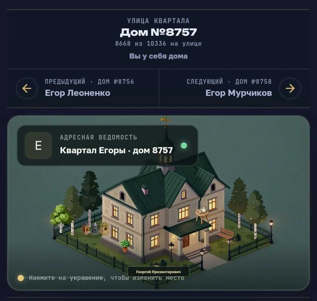 Иллюстрация к слову: Фига у меня хоромы конечно