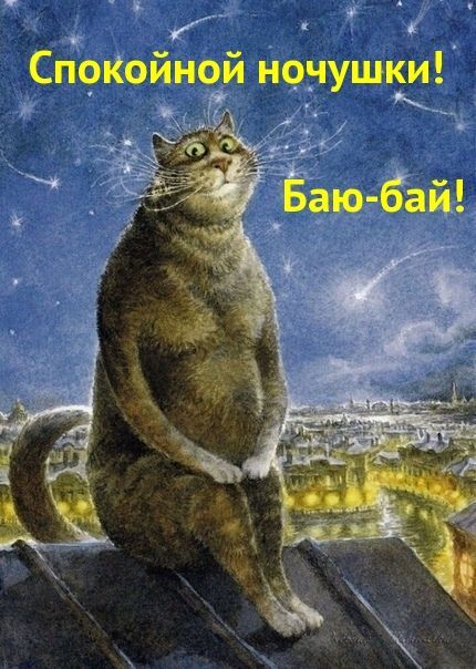 Иллюстрация к слову: Ну чуваки я спать давайте завтра спишемся бай бай