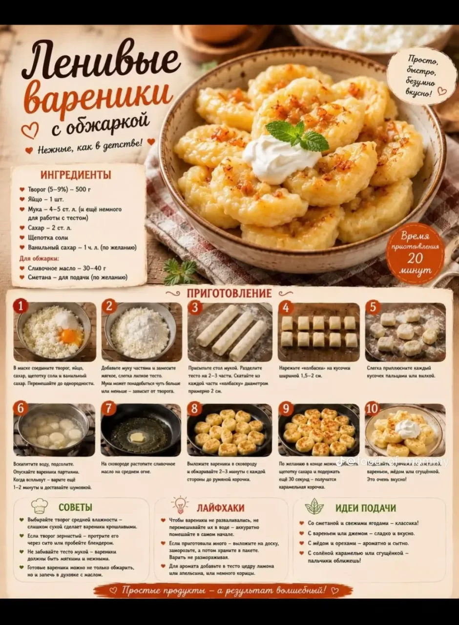 Иллюстрация к слову: Ребятки всем привет, рецепт на вкусные вареники кому надо🤗