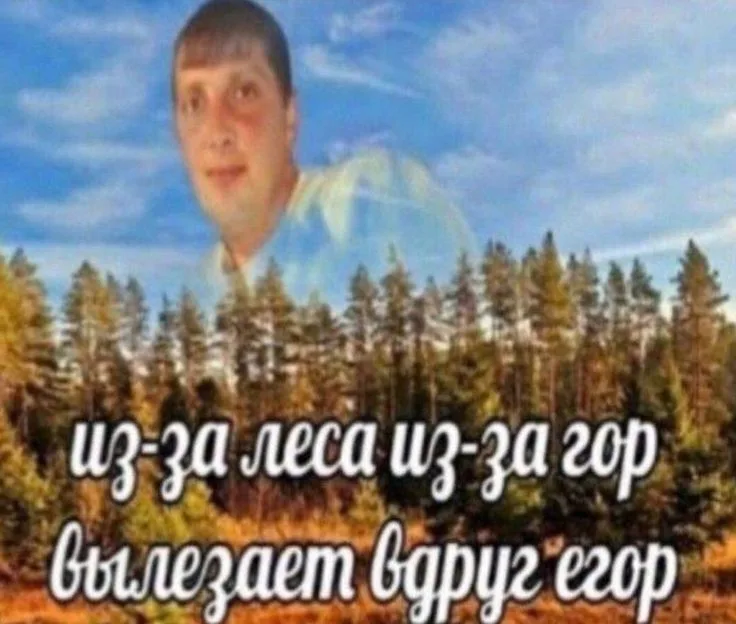 Иллюстрация к слову: Всех же этим поткаловали, Егоры?